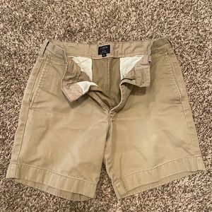 Men’s J Crew Reade Khaki shorts 30”x7”